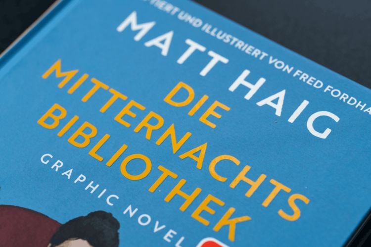 Produktbild: Die Mitternachtsbibliothek. Graphic Novel