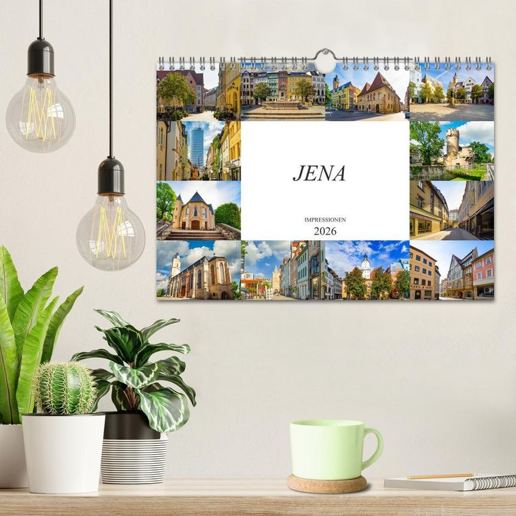 Produktbild: Jena Impressionen (Wandkalender 2026 DIN A4 quer), CALVENDO Monatskalender
