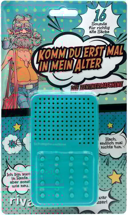 Produktbild: Komm du erst mal in mein Alter - die Rentnermaschine