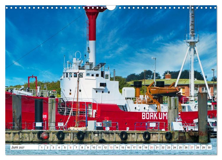Produktbild: Verliebt in Borkum (Wandkalender 2027 DIN A3 quer), CALVENDO Monatskalender