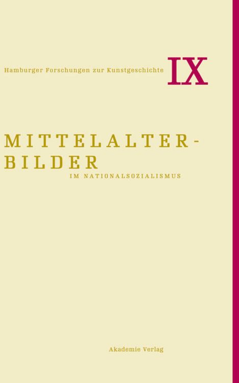 Produktbild: Mittelalterbilder im Nationalsozialismus
