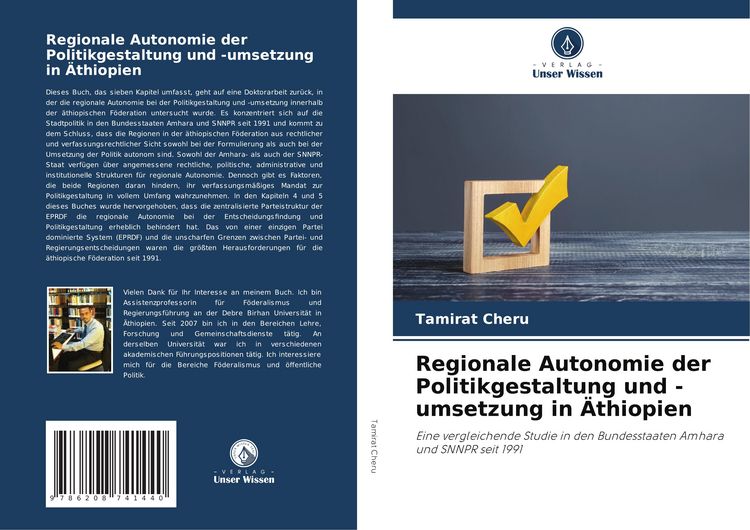 Produktbild: Regionale Autonomie der Politikgestaltung und -umsetzung in &Auml;thiopien