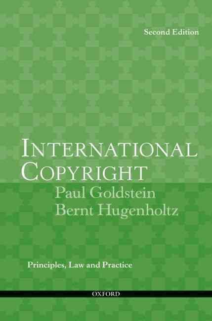 Produktbild: International Copyright: Principles, Law, and Practice