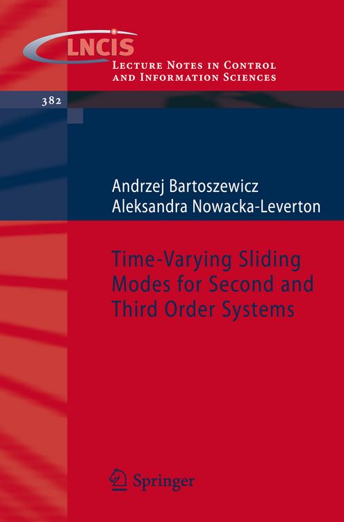 Produktbild: Time-Varying Sliding Modes for Second and Third Order Systems