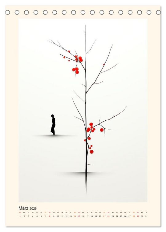 Produktbild: Japan - Kunst und Tradition (Tischkalender 2026 DIN A5 hoch), CALVENDO Monatskalender