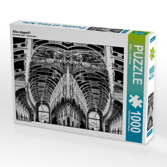 Produktbild: CALVENDO Puzzle Alles doppelt? | 1000 Teile Lege-Gr&ouml;&szlig;e 64x48cm Foto-Puzzle f&uuml;r gl&uuml;ckliche Stunden
