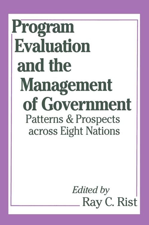 Produktbild: Program Evaluation and the Management of Government