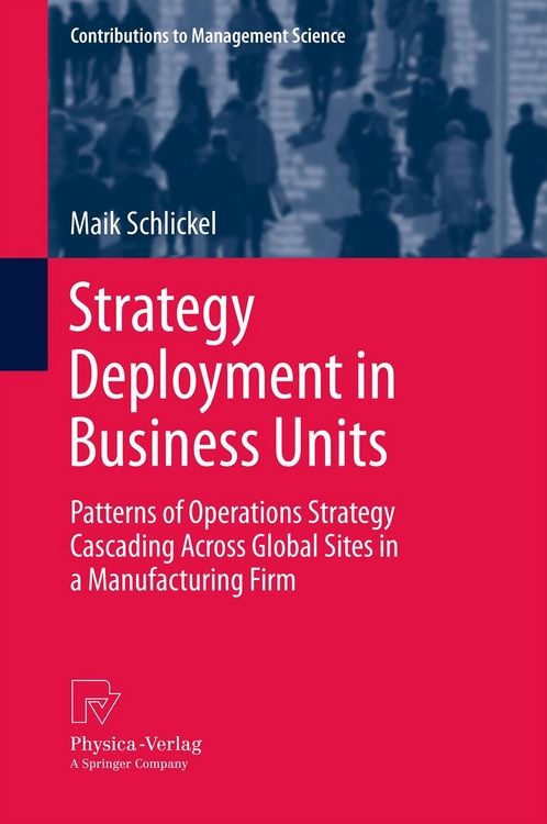 Produktbild: Strategy Deployment in Business Units