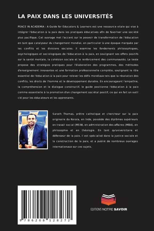 Produktbild: La Paix Dans Les Universit&eacute;s