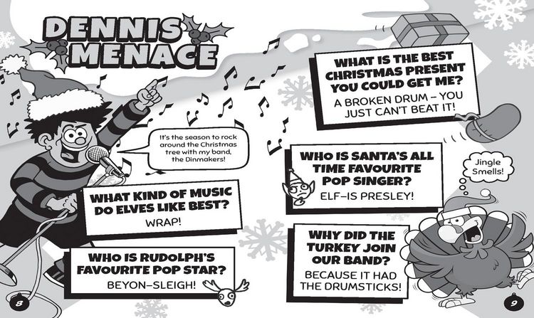 Produktbild: Beano Christmas Joke Book