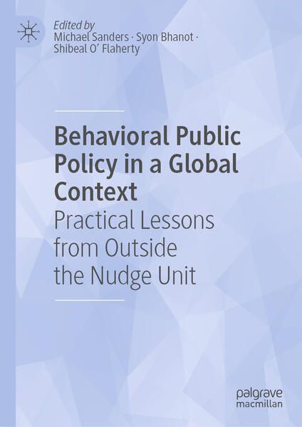 Produktbild: Behavioral Public Policy in a Global Context