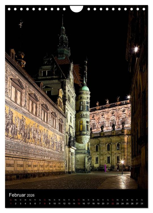 Produktbild: Die wundersch&ouml;ne Stadt Dresden (Wandkalender 2026 DIN A4 hoch), CALVENDO Monatskalender