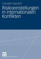 Produktbild: Risikoeinstellungen in internationalen Konflikten