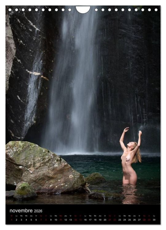 Produktbild: Chutes d'eau au Tessin (Calendrier mural 2026 DIN A4 horizontal), CALVENDO calendrier mensuel