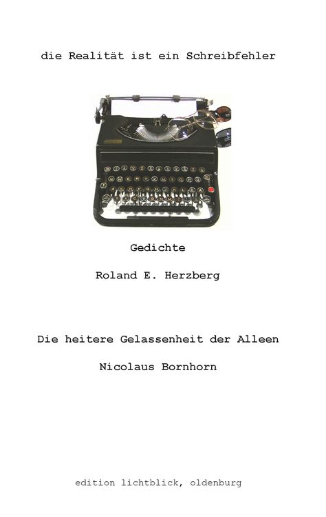 Produktbild: die Realit&auml;t ist ein Schreibfehler