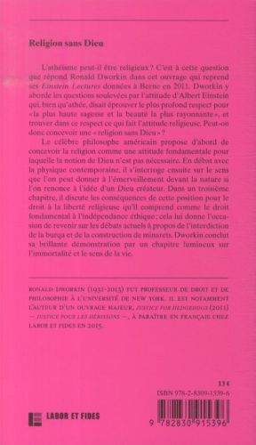 Produktbild: Religion sans Dieu