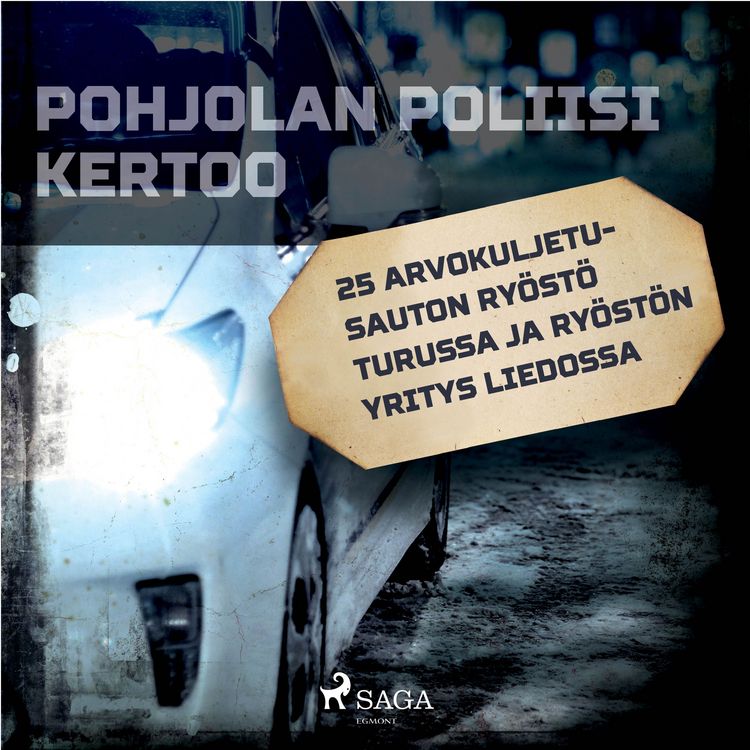 Produktbild: 25 arvokuljetusauton ry&ouml;st&ouml; Turussa ja ry&ouml;st&ouml;n yritys Liedossa