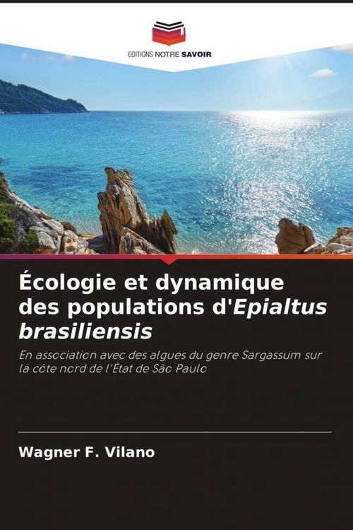 Produktbild: &Eacute;cologie et dynamique des populations d'Epialtus brasiliensis