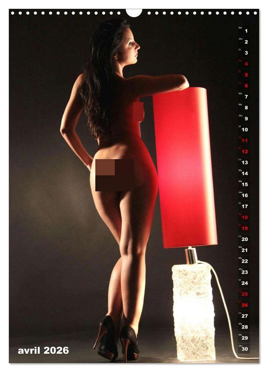 Produktbild: Le feu rouge (Calendrier mural 2026 DIN A3 horizontal), CALVENDO calendrier mensuel