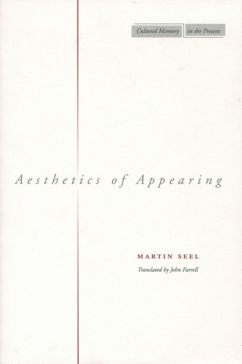 Produktbild: Aesthetics of Appearing