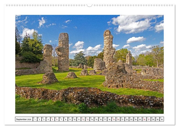 Produktbild: Sehenswertes in Englands S&uuml;den (Wandkalender 2026 DIN A2 quer), CALVENDO Monatskalender