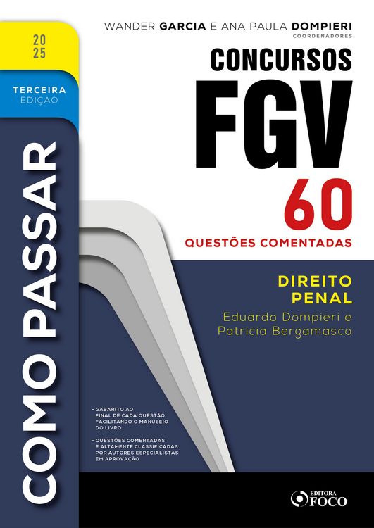 Produktbild: Como Passar em Concursos FGV - 3&ordf; Ed - 2025