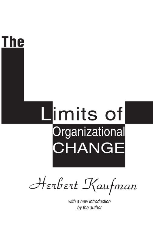 Produktbild: The Limits of Organizational Change