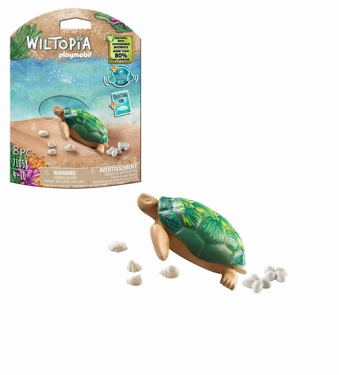 Produktbild: PLAYMOBIL&reg; Wiltopia - Riesenschildkr&ouml;te 71058