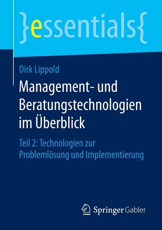 Produktbild: Management- und Beratungstechnologien im Überblick