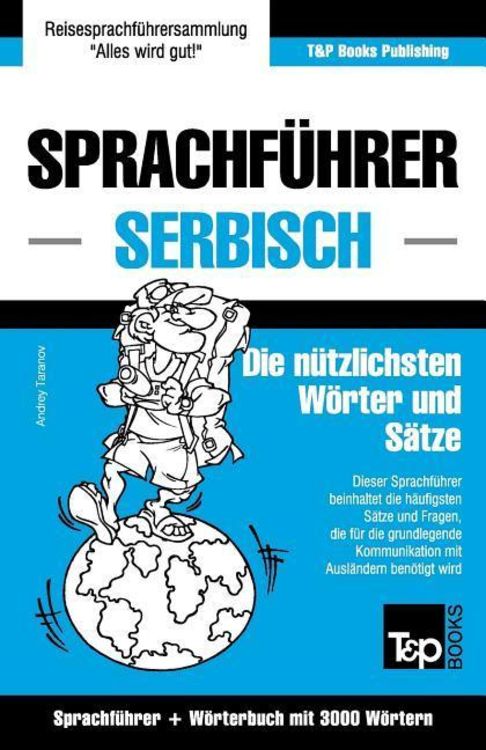 Produktbild: Sprachf&uuml;hrer Deutsch-Serbisch und thematischer Wortschatz mit 3000 W&ouml;rtern