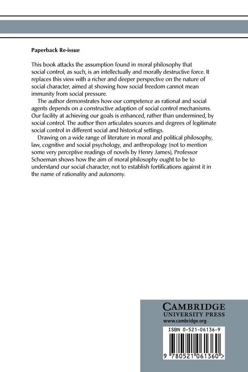 Produktbild: Privacy and Social Freedom