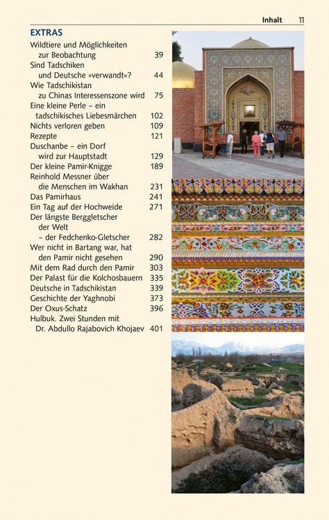 Produktbild: TRESCHER Reisef&uuml;hrer Tadschikistan