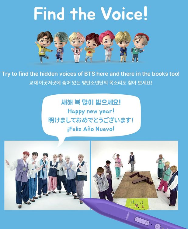 Learn! KOREAN With BTS (Global New Cover Edition) - With Motipen
