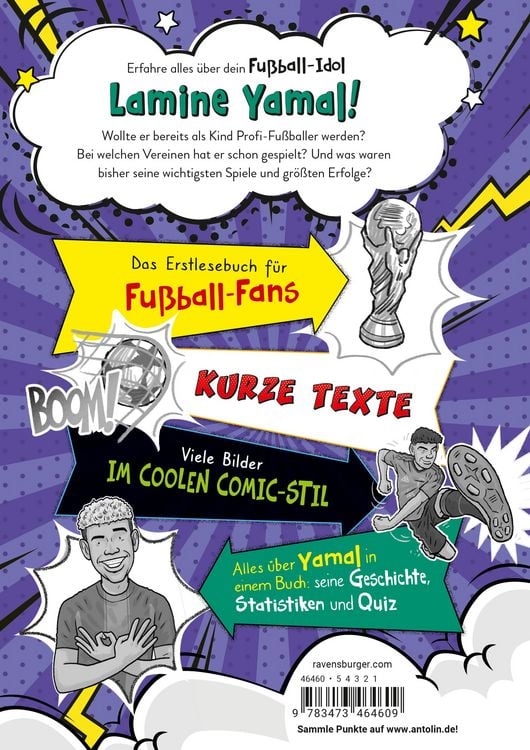 Produktbild: Fu&szlig;ball-Stars - Alles &uuml;ber Yamal. Vom Fu&szlig;ball-Talent zum Megastar