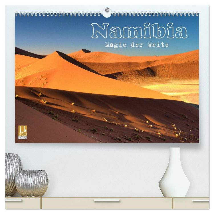 Produktbild: Namibia - Magie der Weite (hochwertiger Premium Wandkalender 2026 DIN A2 quer), Kunstdruck in Hochglanz