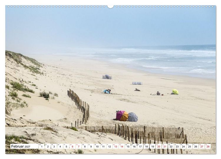 Produktbild: Momente einer Reise - Franz&ouml;sische Atlantikk&uuml;ste (hochwertiger Premium Wandkalender 2027 DIN A2 quer), Kunstdruck in Hochglanz