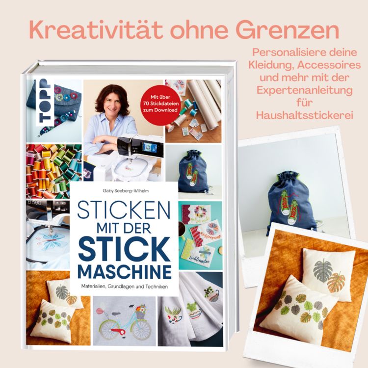 Produktbild: Sticken mit der Stickmaschine