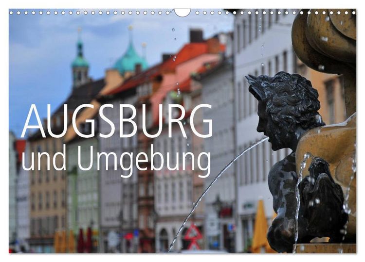 Produktbild: Augsburg und Umgebung (Wandkalender 2026 DIN A3 quer), CALVENDO Monatskalender