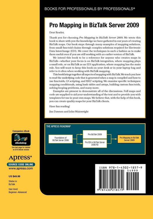 Produktbild: Pro Mapping in BizTalk Server 2009