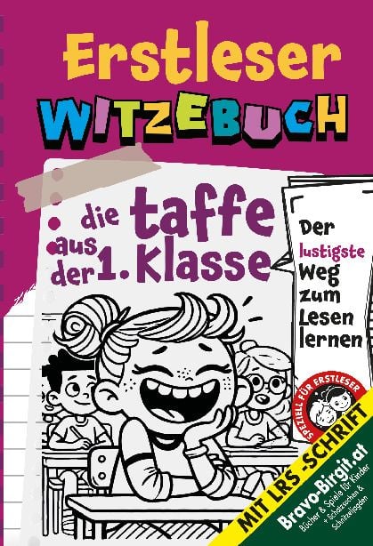 Produktbild: Witzebuch f&uuml;r Erstleser | Cooles Geschenk f&uuml;r M&auml;dchen ab 6 Jahre