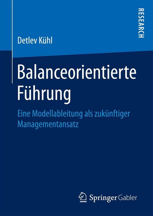Produktbild: Balanceorientierte F&uuml;hrung