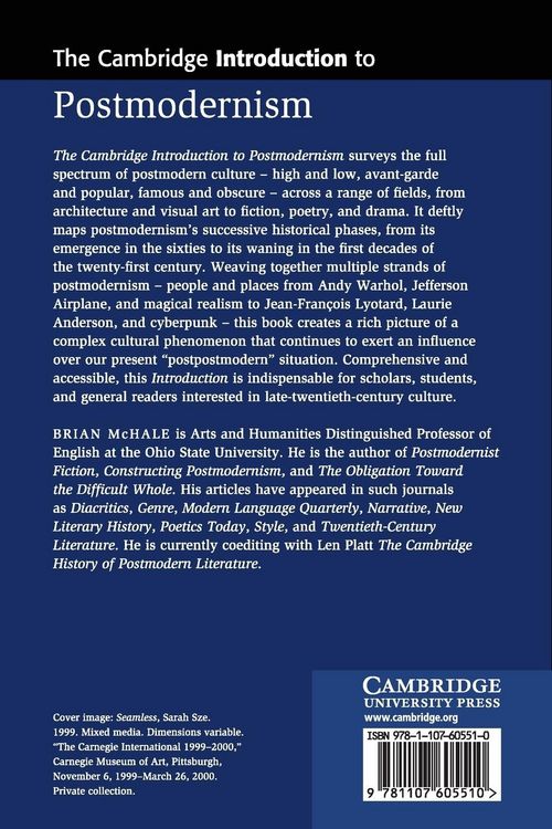 Produktbild: The Cambridge Introduction to Postmodernism