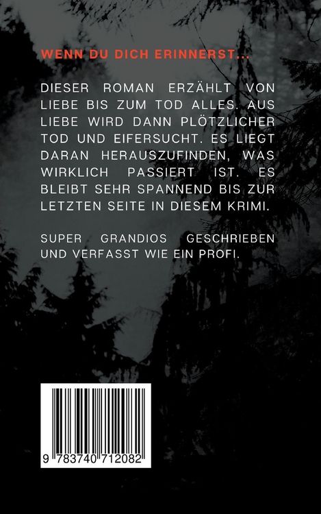 Produktbild: Wenn du dich erinnerst...