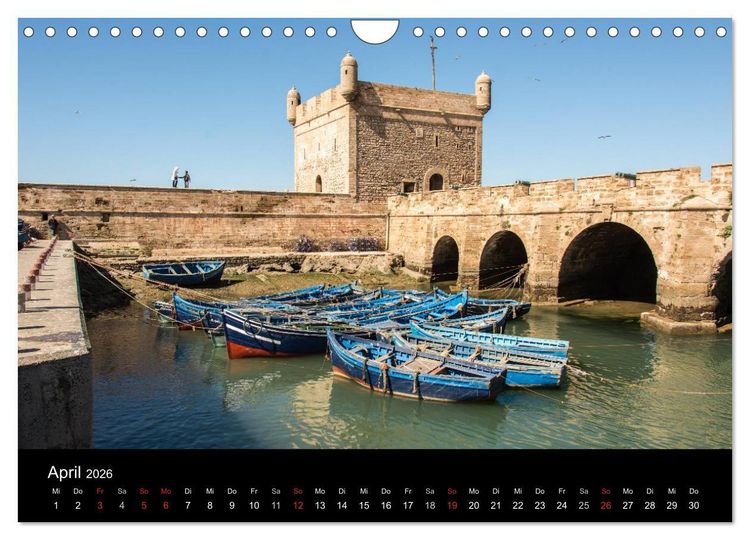 Produktbild: Marokko - Bilder einer Rundreise (Wandkalender 2026 DIN A4 quer), CALVENDO Monatskalender