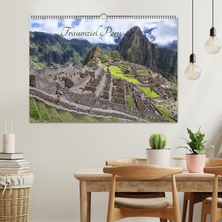 Produktbild: Traumziel Peru (Wandkalender 2026 DIN A2 quer), CALVENDO Monatskalender