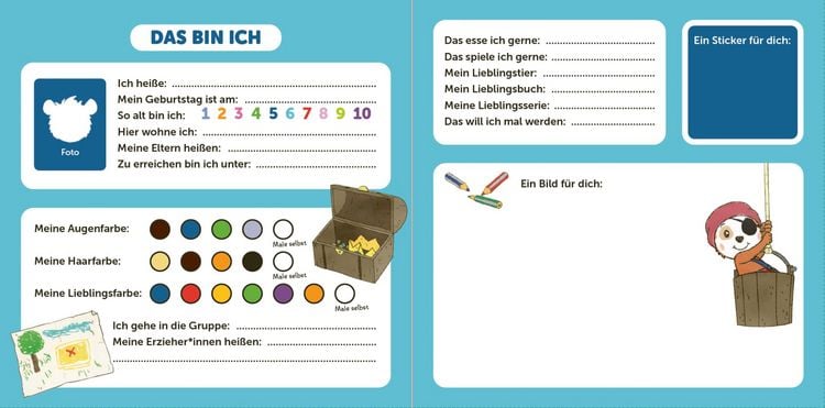 Produktbild: Bobo Siebenschl&auml;fer - Mein Kindergarten Freundebuch