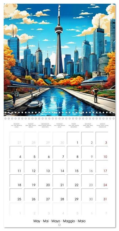Produktbild: WORLD TRAVEL SCENIC DESTINATIONS (Wall Calendar 2026 12 &times; 12 Inch) CALVENDO 12 Month Wall Calendar