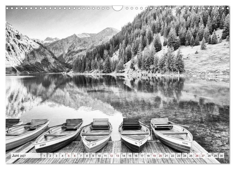 Produktbild: Traumhafte Allg&auml;uer Alpen (Wandkalender 2027 DIN A3 quer), CALVENDO Monatskalender