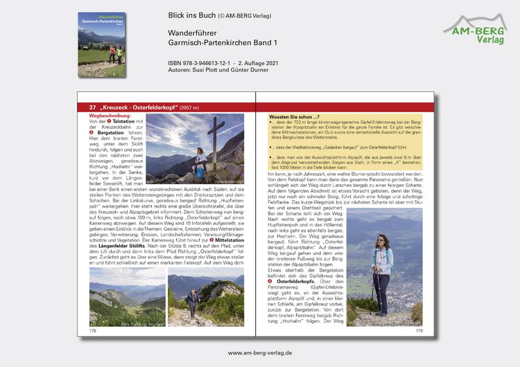 Produktbild: Wanderf&uuml;hrer Garmisch-Partenkirchen Band 1