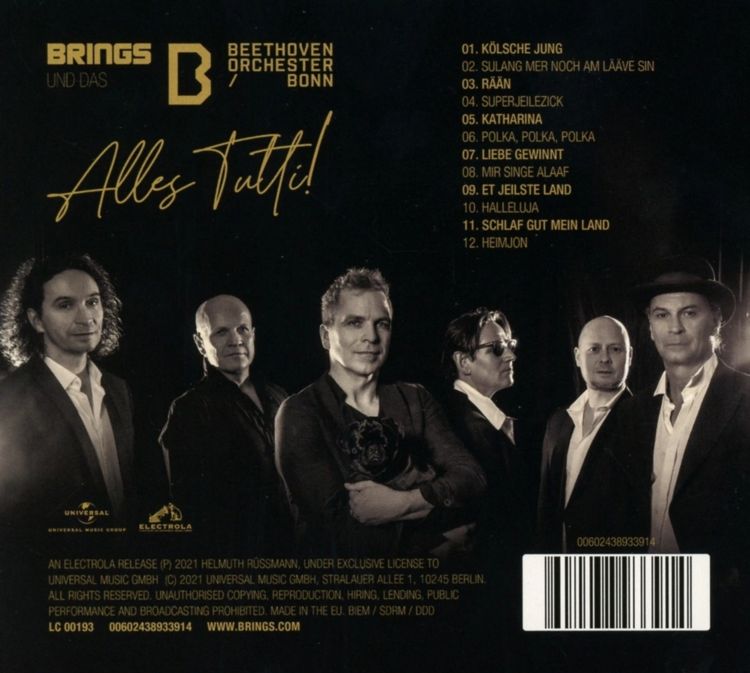 Produktbild: Brings & Beethoven Orchester Bonn: Alles Tutti!